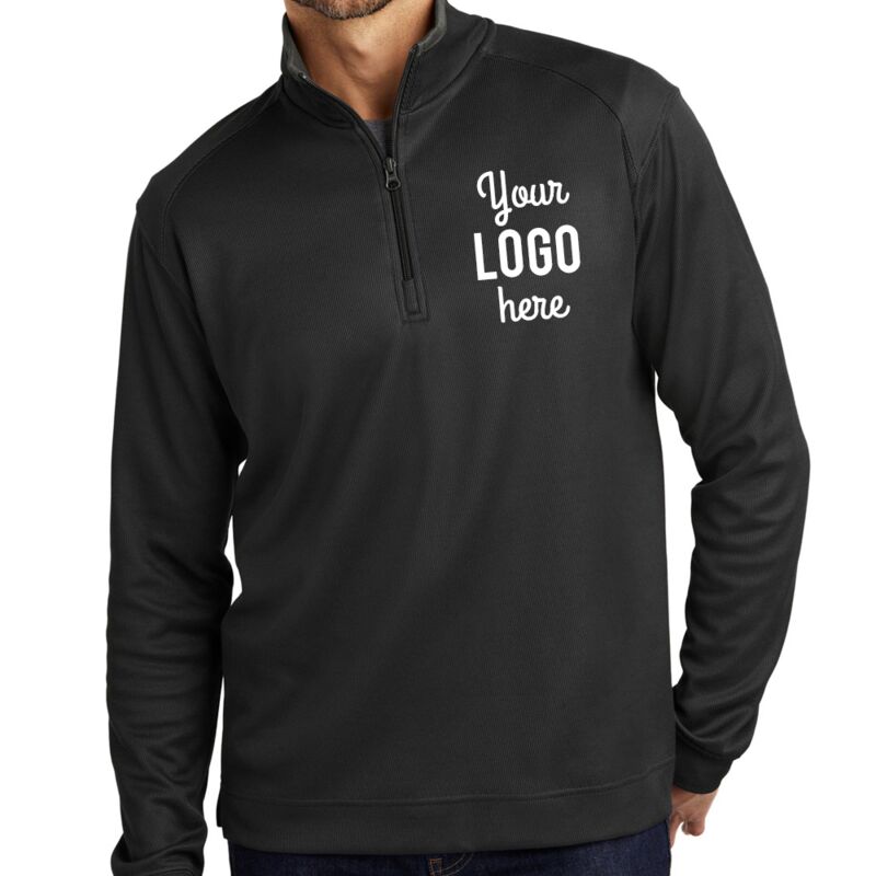 Vertical Texture 1/4 Zip Pullover Thumbnail