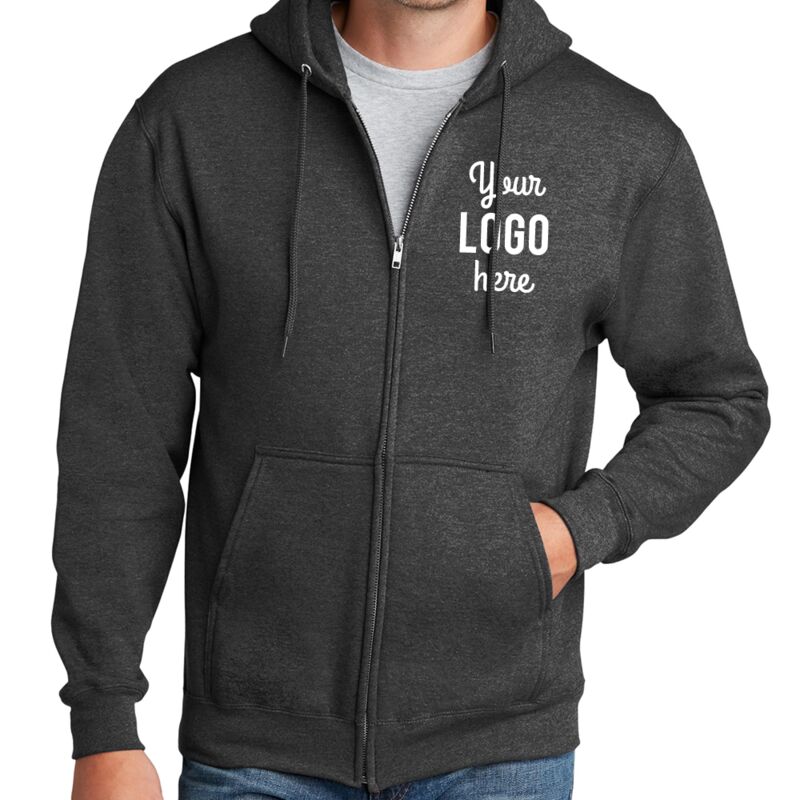 Core Fleece Full Zip Hooded Sweatshirt Thumbnail