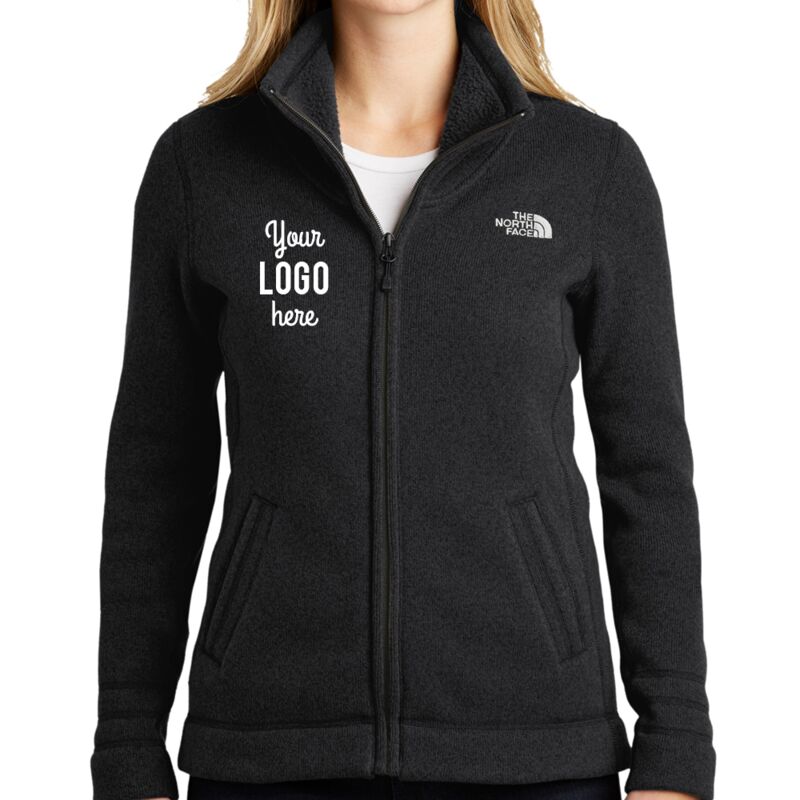 Ladies Sweater Fleece Jacket Thumbnail