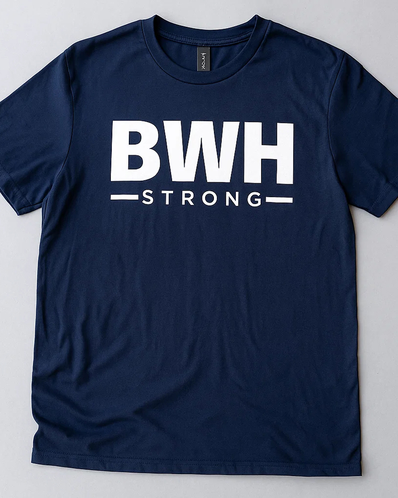 Brigham & Women's Hospital branded T-shirts